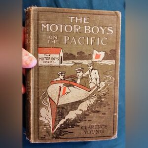 1909 Book The Motor Boys on the Pacific